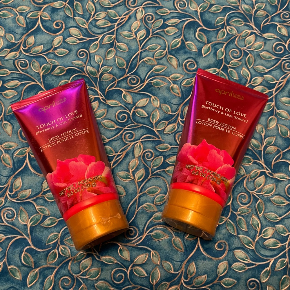 Touch of Love Body Lotion - set of 2 New